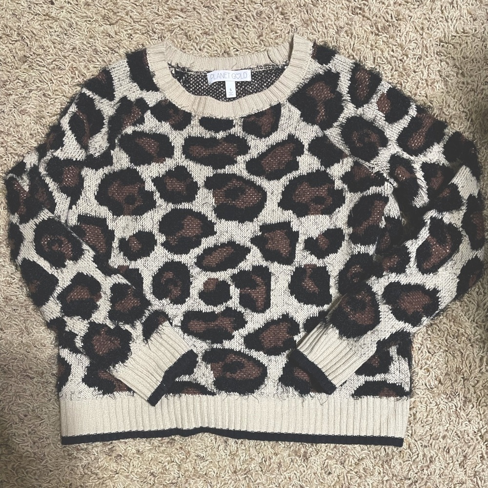 Planet Gold sweater